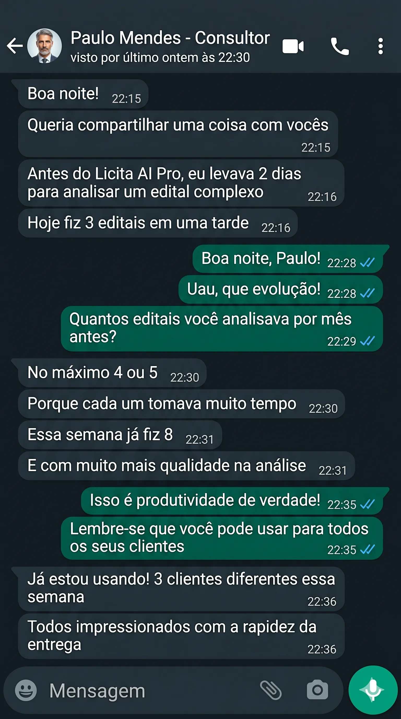 Depoimento Cliente 3