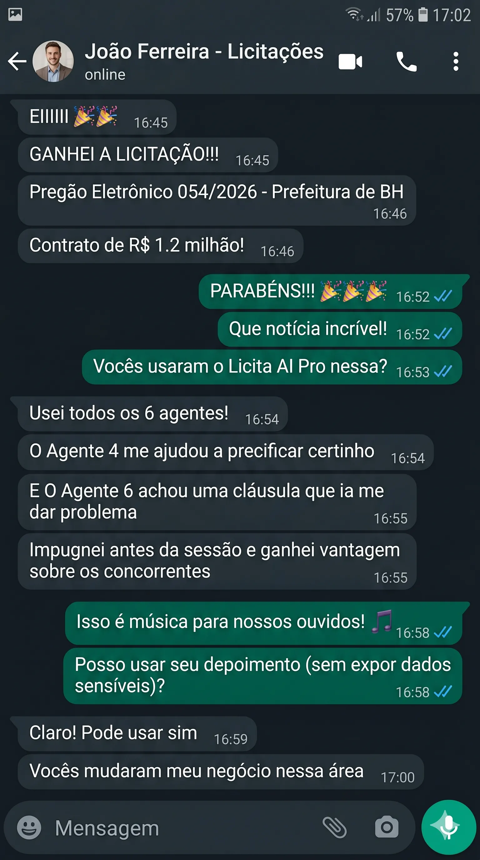 Depoimento Cliente 4